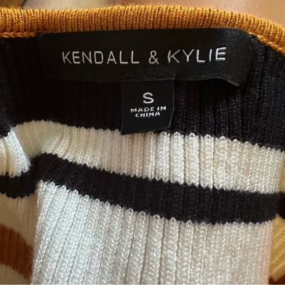 Kendall & Kylie Striped Bodycon Dress Small - Picture 7 of 9